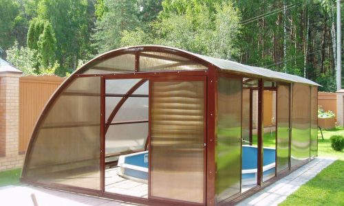 навесы для бассейна