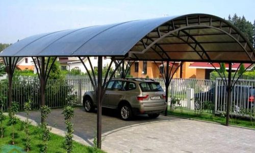 навесы из полика